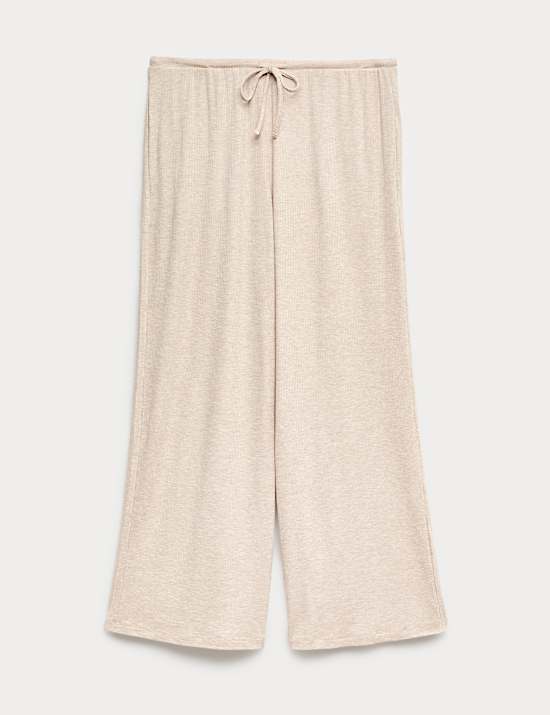 Modal Rich Ribbed Pyjama Bottoms
