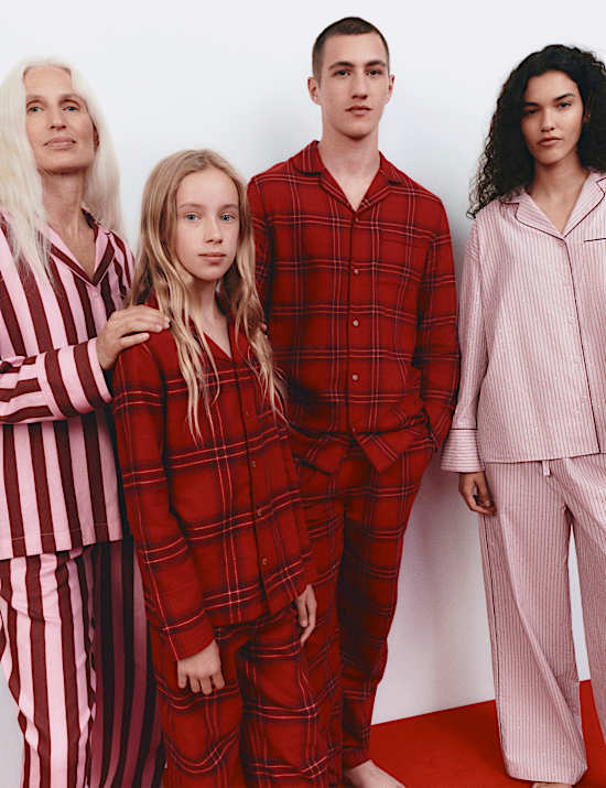 Pure Cotton Striped Pyjama Bottoms