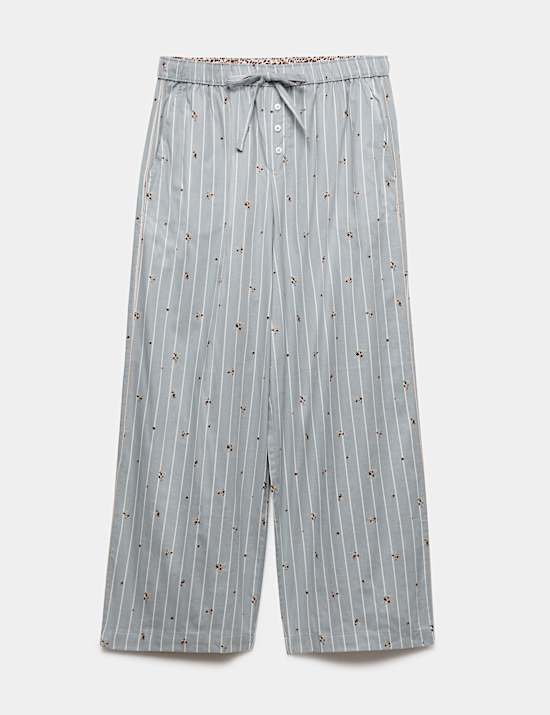 Cotton Rich Floral Pyjama Bottoms