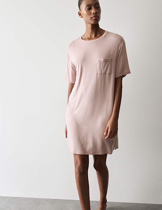 Modal Rich Mini Nightshirt