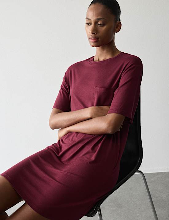 Modal Rich Mini Nightshirt