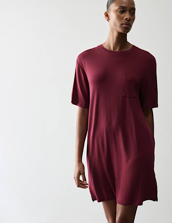 Modal Rich Mini Nightshirt