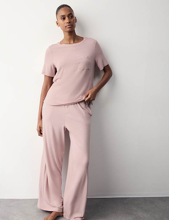 Modal Rich Short Sleeve Pyjama Top