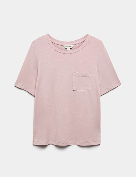 Modal Rich Short Sleeve Pyjama Top