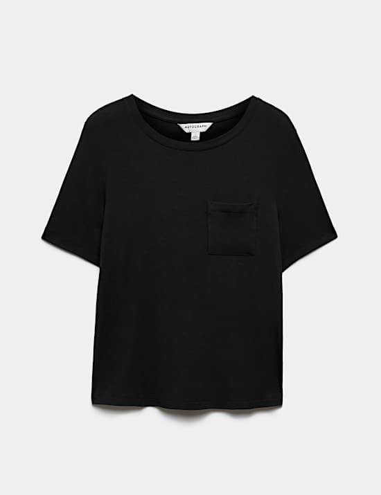 Modal Rich Short Sleeve Pyjama Top