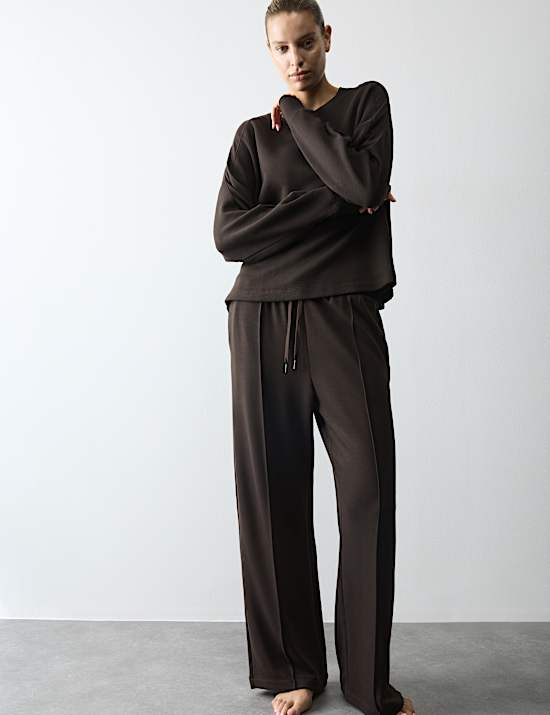 Scuba Wide Leg Lounge Pants