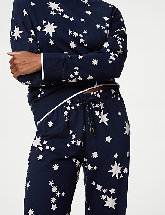 Pure Cotton Printed Pyjama Set