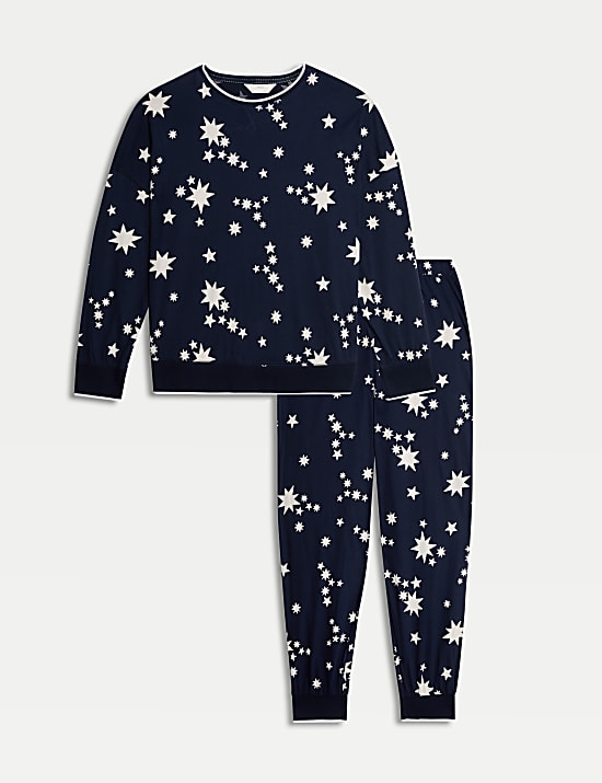 Pure Cotton Printed Pyjama Set