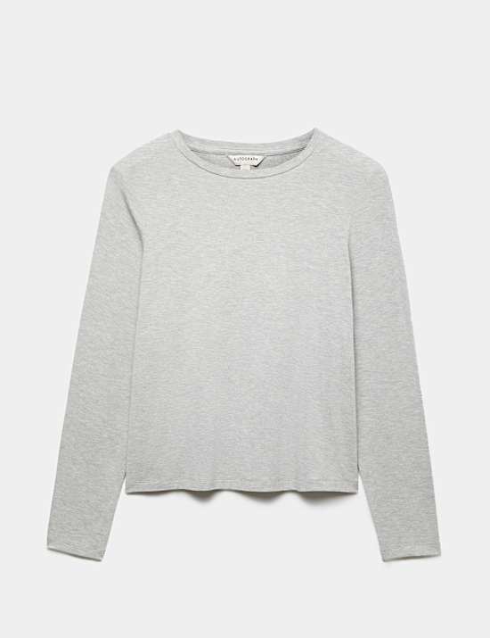 Modal Rich Long Sleeve Pyjama Top