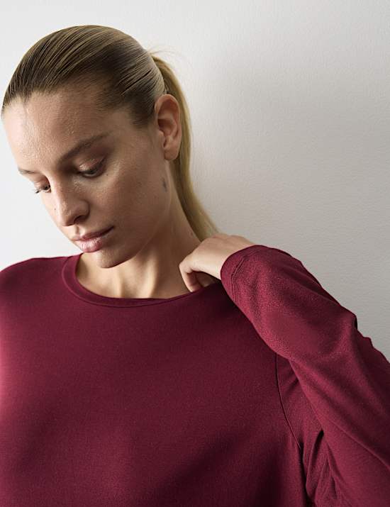 Modal Rich Long Sleeve Pyjama Top