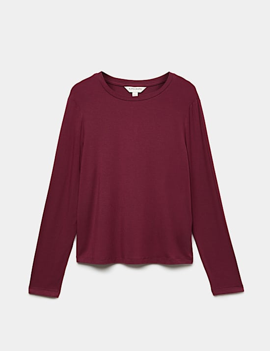 Modal Rich Long Sleeve Pyjama Top
