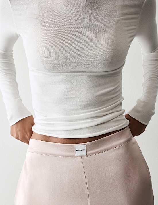 Premium Satin Wide Leg Pyjama Bottoms