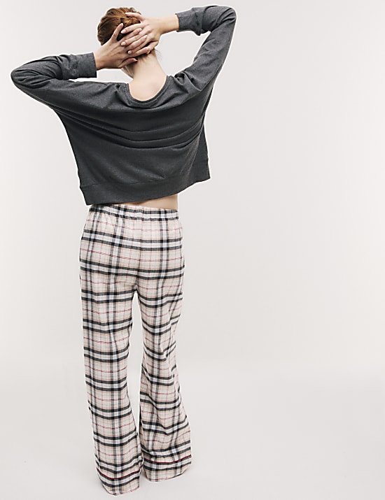 סט פיג'מת חג המולד לנשים עם הדפס ™Spencer Bear, מתאימה לסט משפחתי