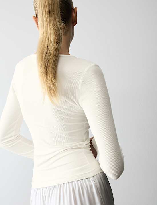 Modal Henley Pyjama Top