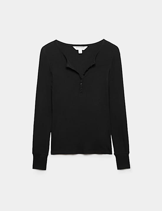 Modal Henley Pyjama Top