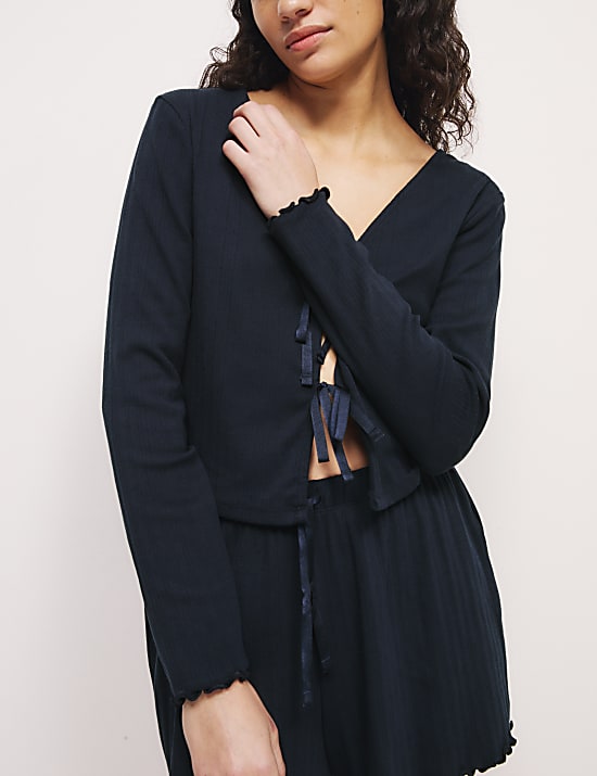 Ensemble shorty en coton c&ocirc;tel&eacute;