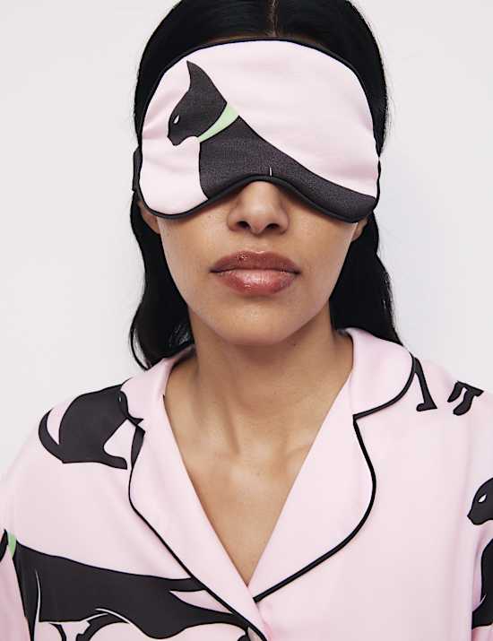 The Cat Print Shortie Set