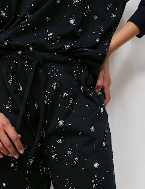 Jersey Eid Printed Pyjama Set