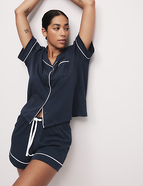 Cotton Modal Revere Shortie Set