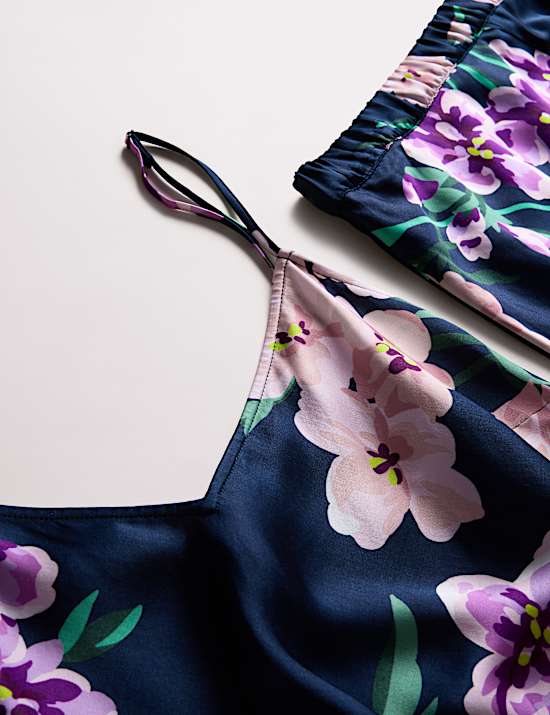 The Floral Print Shortie Set