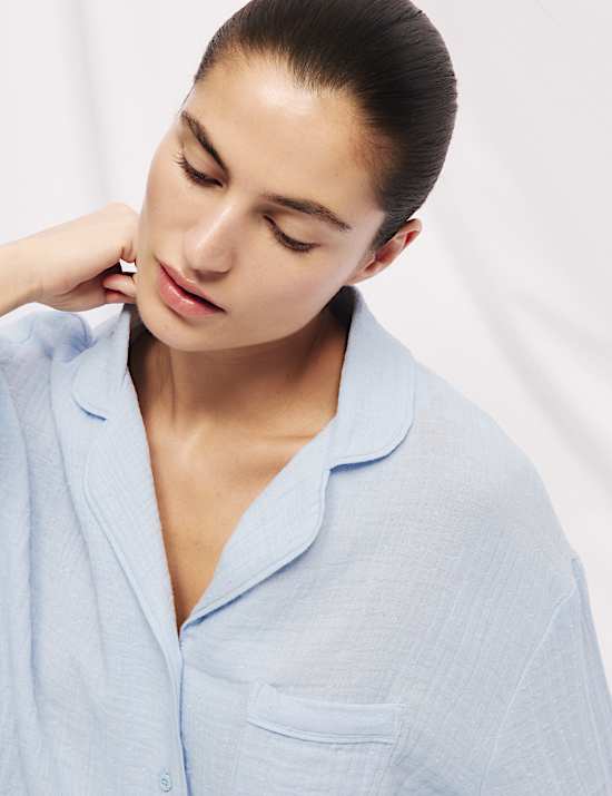 Pure Cotton Muslin Cool Comfort&trade; Pyjamas