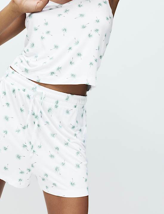 Printed Cami Shortie Set