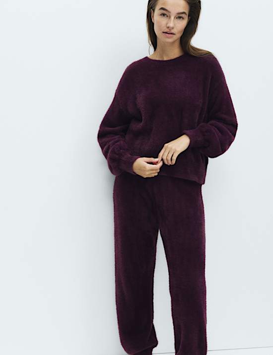 Feather Knit Pyjama Set