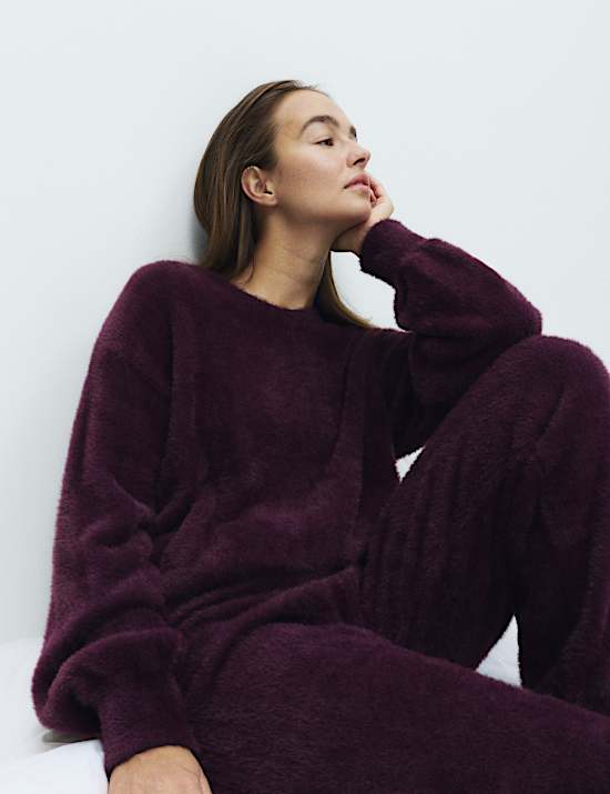 Feather Knit Pyjama Set
