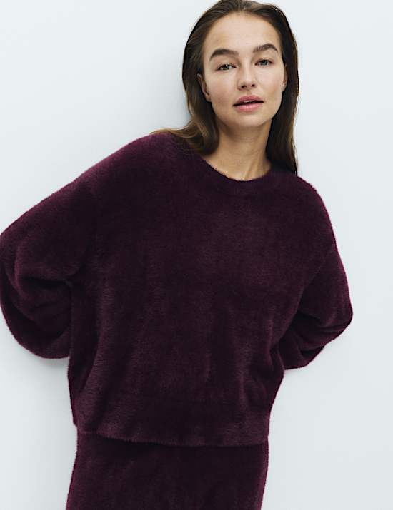 Feather Knit Pyjama Set