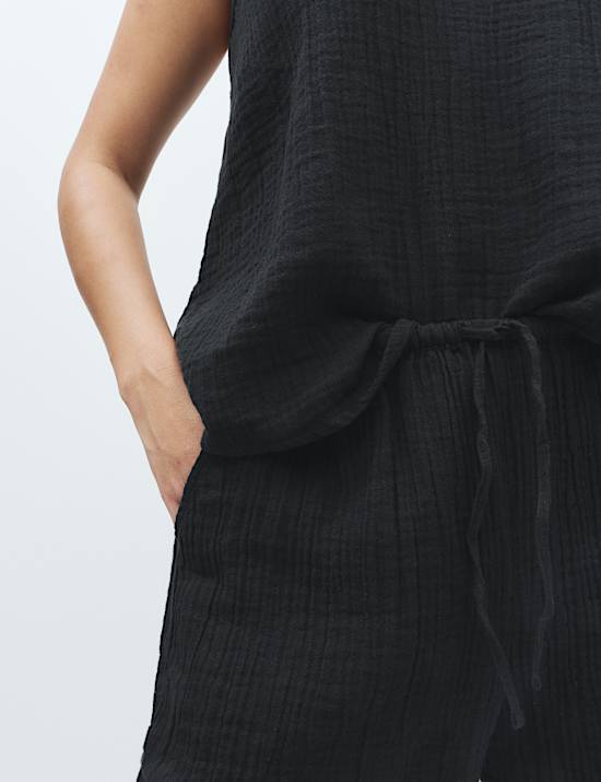 Muslin Cami Shortie Pyjama Set