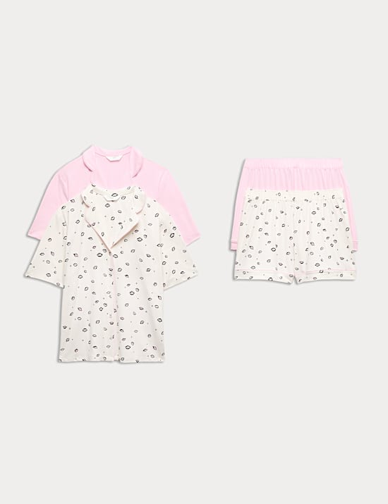 2 Pack Revere Collar Shortie Sets