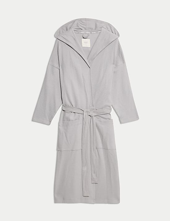 Ζέρσεϊ πικέ ρόμπα από 100% βαμβάκι