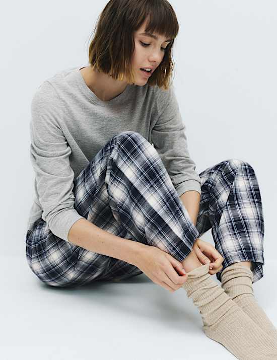 Pure Cotton Striped Pyjama Set