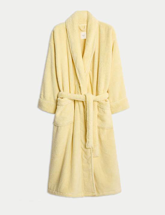 Pure Cotton Towelling Dressing Gown