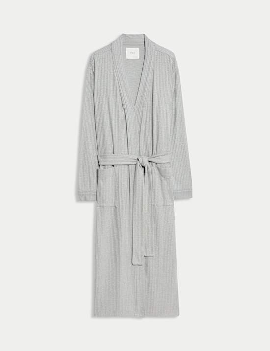 Wide Ribbed Dressing Gown