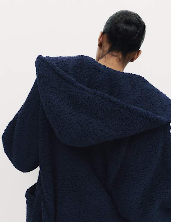 Teddy Borg Hooded Dressing Gown