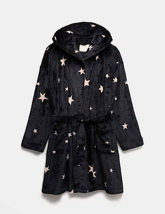 Printed Shimmer Dressing Gown