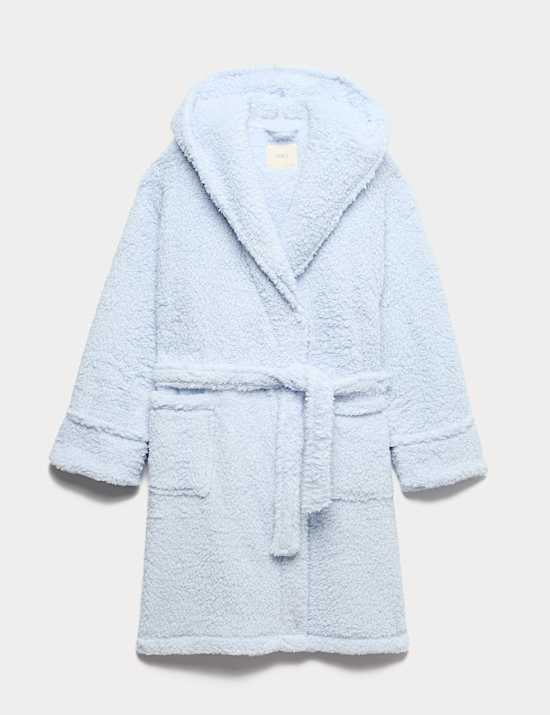 Borg Short Dressing Gown