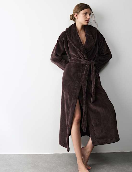 Premium Short Pile Dressing Gown
