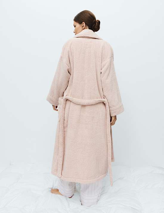 Pure Cotton Towelling Dressing Gown