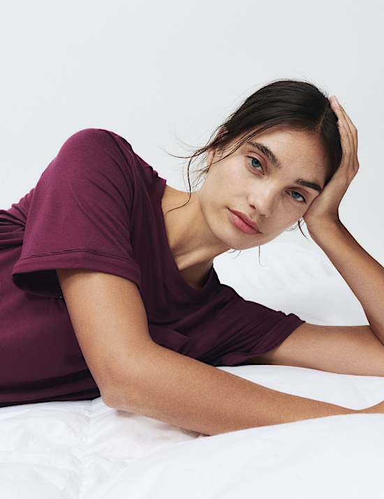 Body Soft™ Satin Trim Nightdress