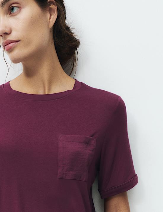 Body Soft™ Satin Trim Nightdress