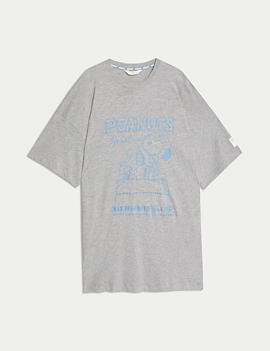 Cotton Modal Snoopy&trade; Graphic Nightshirt