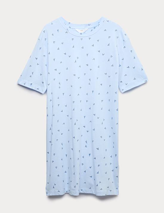 Cool Comfort&trade; Cotton Modal Printed Nightdress