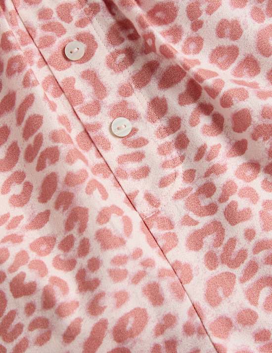 Pack de 2 pantalones cortos de pijama estampados 100% algodón