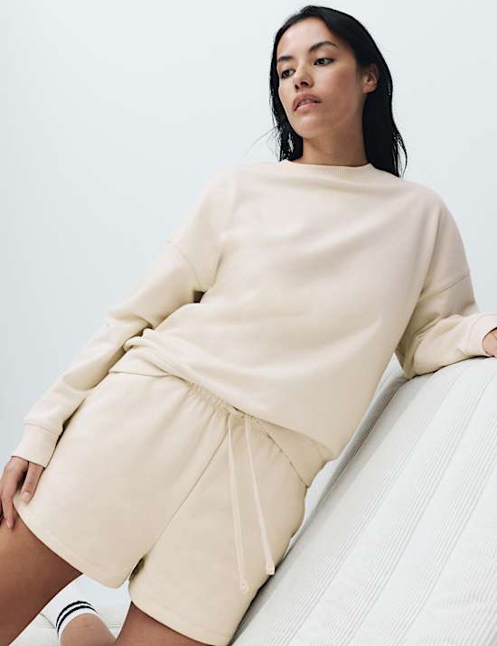 Cotton Rich Brushback Pyjama Shorts