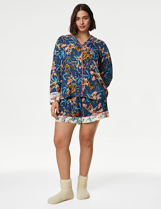 Floral Print Pyjama Top