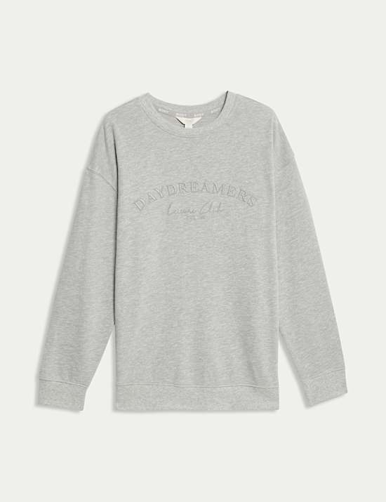 Loungesweatshirt met Cool Comfort™ en borduursel