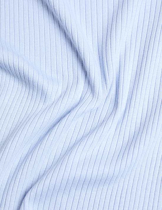 Set van 2 geribbelde hemdjes met Cool Comfort™