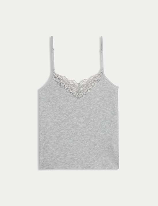Lace Detail Cami Pyjama Top
